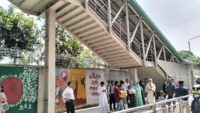 Thousands of commuters at Agargaon Station suffer as metro rail g