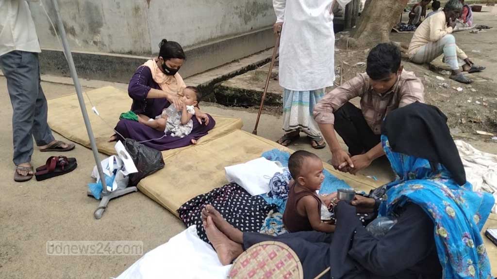 Diarrhoea swamps hospitals in flood-hit areas